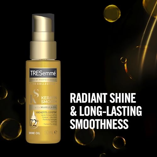 TRESemmé Pro Collection Keratin Smooth Shine Oil with keratin and marula oil for soft, shiny, frizz-free hair 50 ml