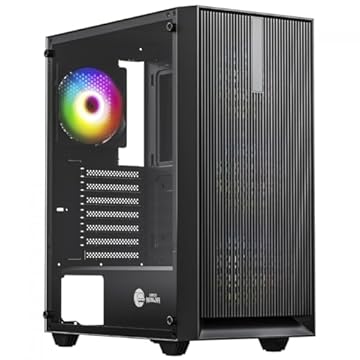 Gabinete Gamer Ninja AIR X Mid tower com 4 fans