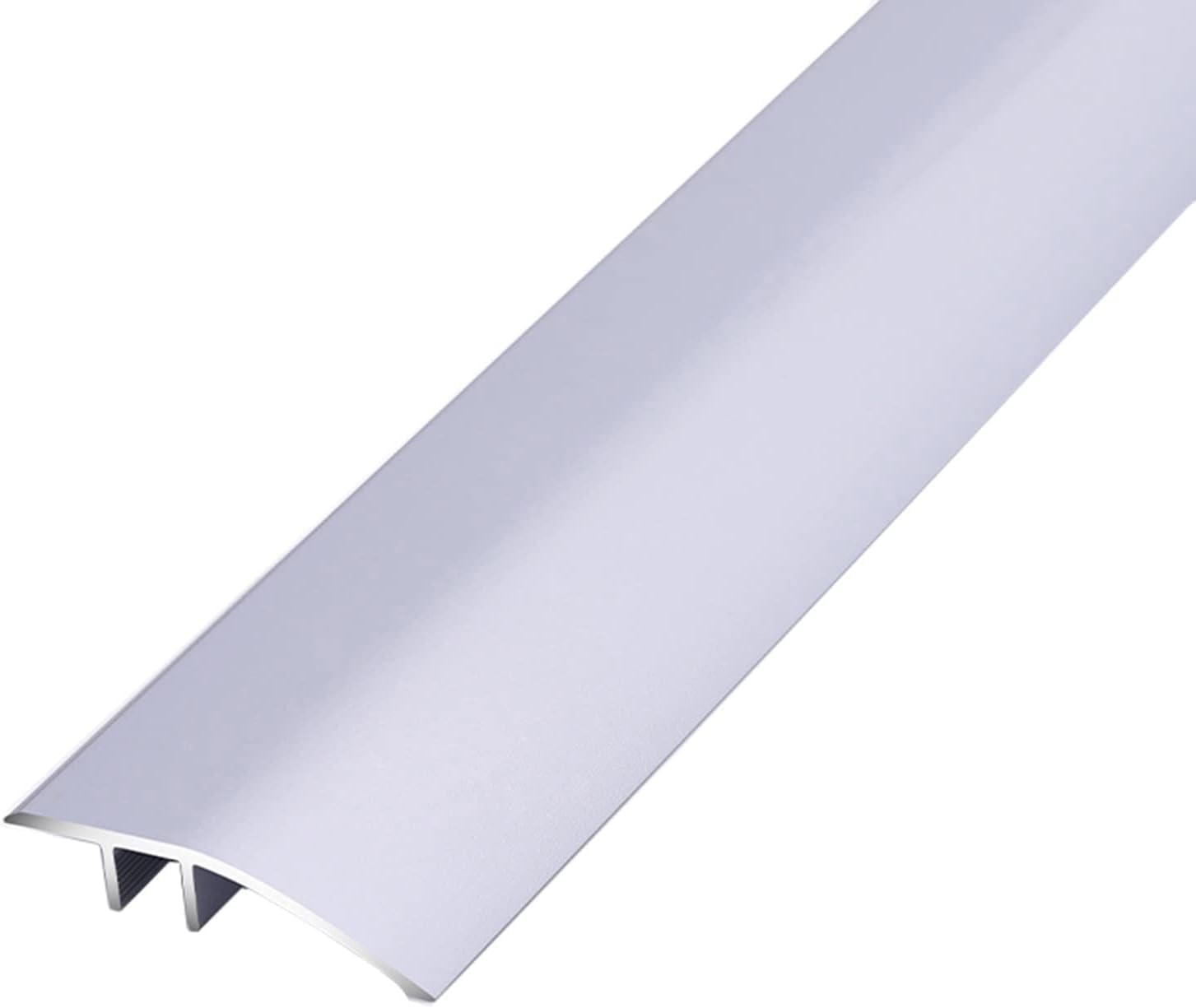 Floor Transition Strip Carpet to Tile, Modern Aluminum Floor Edging Trim, 4.2cm Wide, Easy to Install, 90cm(Style1)