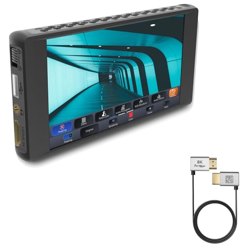 Image of Portkeys PT6 + 8K HDMI Cable 0.3m
