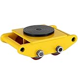 LIMICAR Industrial Machinery Mover 6T 13200LBS Capacity Machinery Skate with 4 Rollers, Machine...