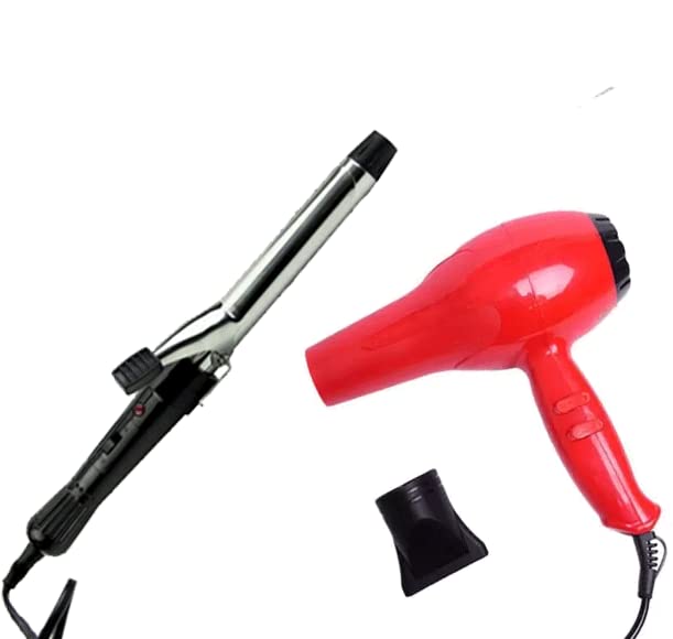 hair dryer & curler combo for girls gift for sister 1800w hair dryer