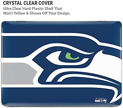 Skinit Case + Skin Compatible with MacBook Air 13in (2020) - Officially Licensed NFL Seattle Seahawks Large Logo Design