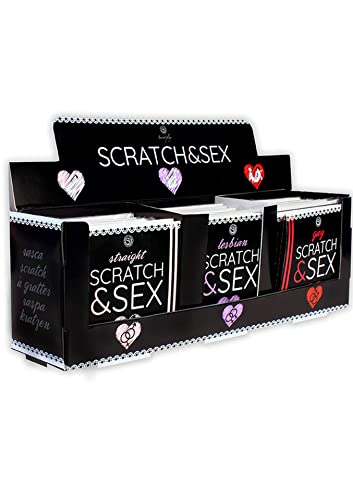 Jeu de cartes à gratter de sexe adulte pour couple et nuit sensuelle