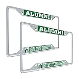 Delta State University Metal License Plate Frame for Front or Back of Car Officially Licensed (Alumni 2-Pack)