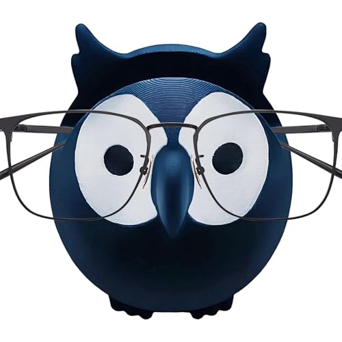 Masoog Support de rangement pour lunettes, impression 3D, décoration de lunettes, fait à la main, pour la maison, la table de chevet, la table de cuisine, la fête, ainsi que les