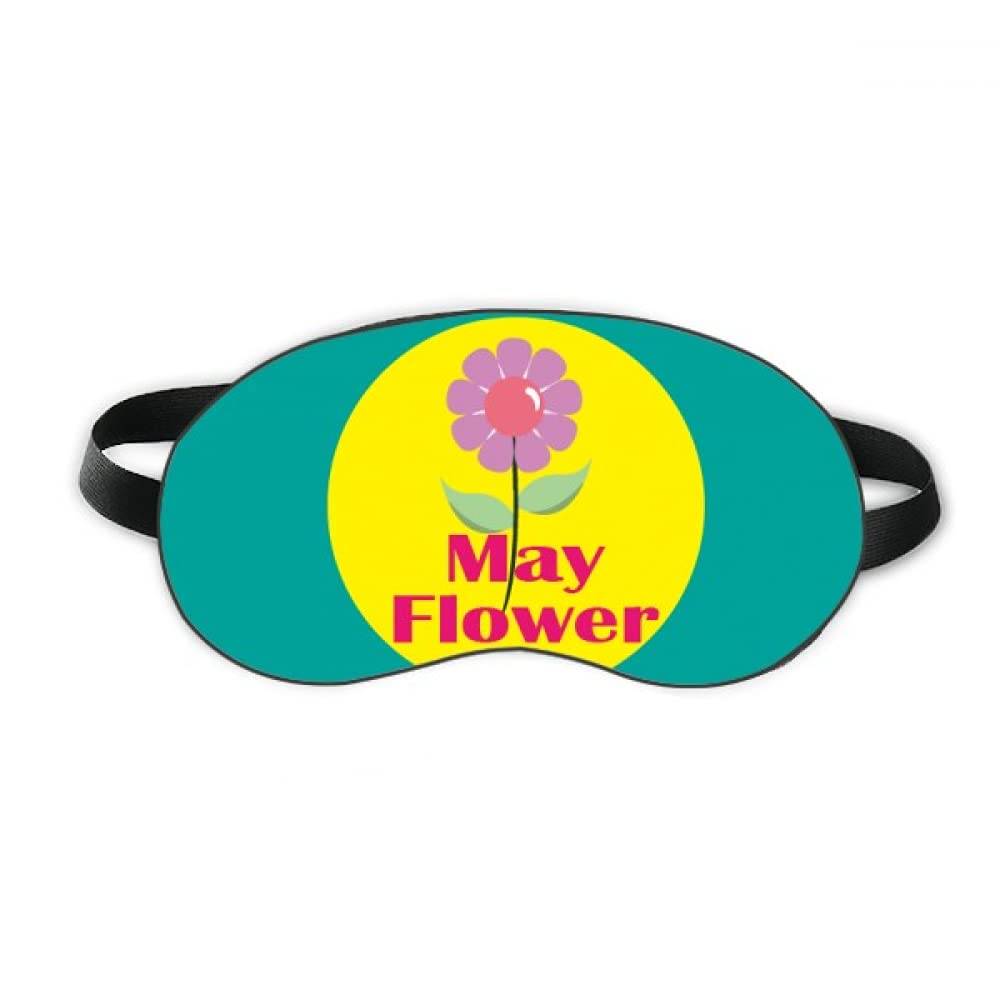 Thanksgiving Natural Mayflower Life Sleep Eye Shield Soft Night Blindfold Shade Cover