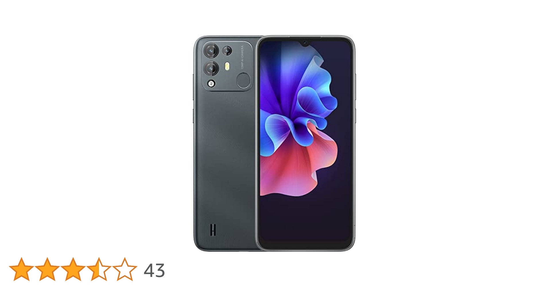 OPPO デュアルSIM スマートフォン ブラック デュアルカメラ　a55 Oppo A55 5G 6.5