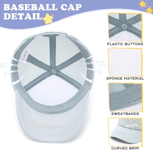 Stylish Toddler Baseball Cap and Sun Hat for Boys and Girls - Mesh and Sponge Material for Added Comfort3