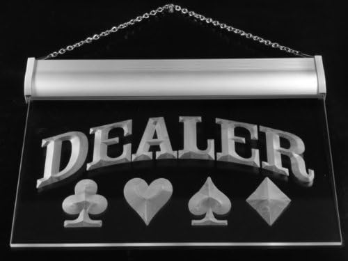 ADVPRO s220-b Dealer Poker Casino Neon Light Sign