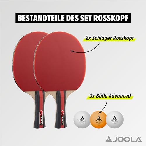Joola Uniseks Rosskopf 54805 Zestaw do Tenisa Stołowego, Wielokolorowy