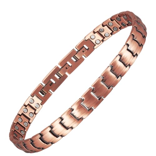 MagVIVACE Copper Magnetic Bracelet for Women, Copper Jewelry with Magnet (1)