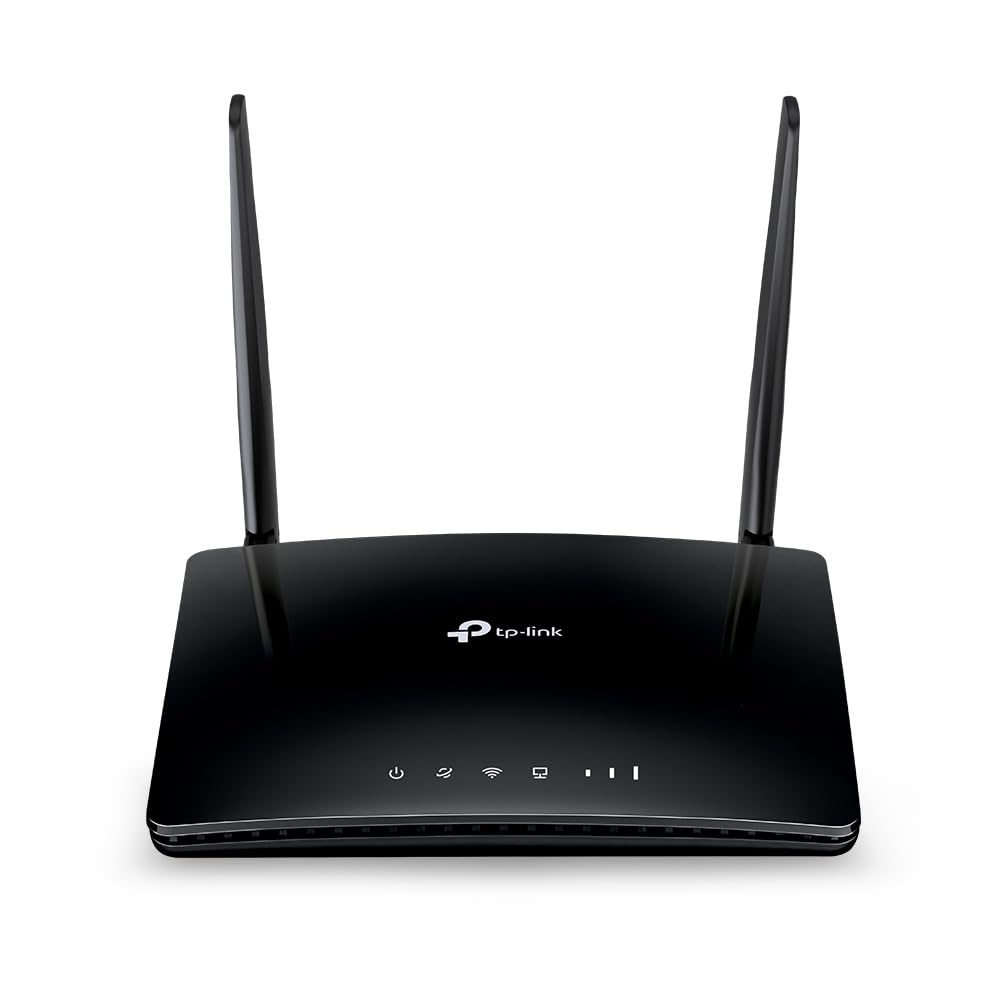 TP-Link Archer MR402, Router 4G LTE, Router Tarjeta SIM, WiFi Doble Banda AC1200, 4G Cat4 hasta 150 Mbit/s, 4 Puertos, Plug and Play, MU-MIMO, TP-Link One Mesh