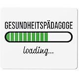 JUNIWORDS Mauspad Mousepad, Gesundheitspädagoge Loading (6198258)