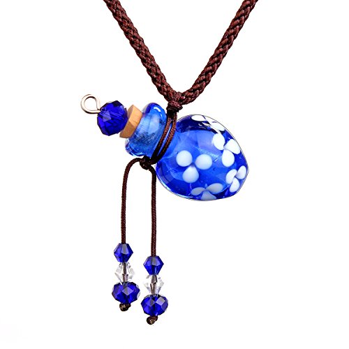 Ccsc-pec handmade blue glass small essential oil diffus…