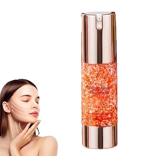 Crema Retinol Placenta Real Sangre de Dragón, Sérum Facial Antiarrugas Sangre de Dragón, Crema Hidratante, Nutritiva y Rejuvenecedora, Blanqueadora Sin Efecto Falso