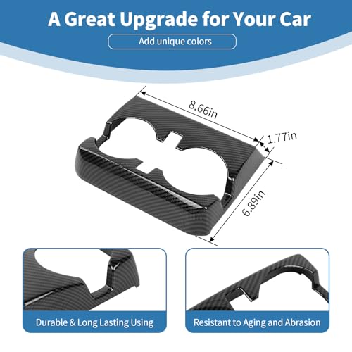 Cubierta de Panel Portavasos Trasero para Chevrolet Colorado 2023-2024 miniatura 5
