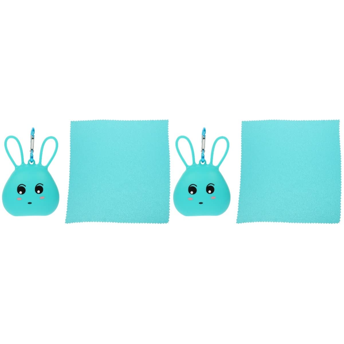 f fabobjects F FABOBJECTS® 2 Sets Silicone Cooling Towel Cooling Towel for Neck Silica Cold Towel Neck Cooling Towels Cooling Cloth Sports Cooling Towels Fitness Fiber Sporting Goods Outdoor-picture-1