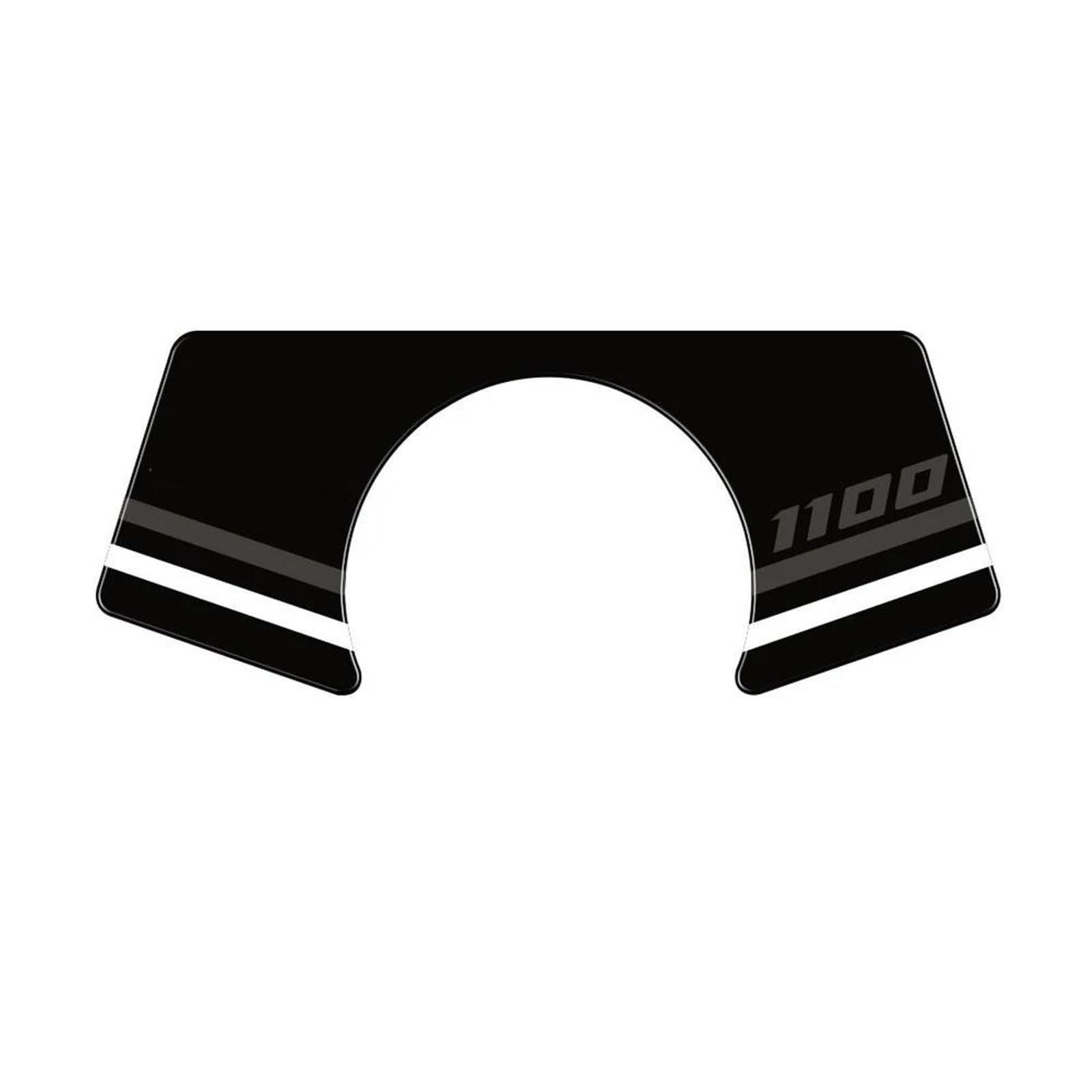 Piwine Color3 Motorcycle Gel Top Yoke Protector Guard Stickers For Kawasaki For Ninja 1100Sx For Ninja1100sx 2025 Kneepad