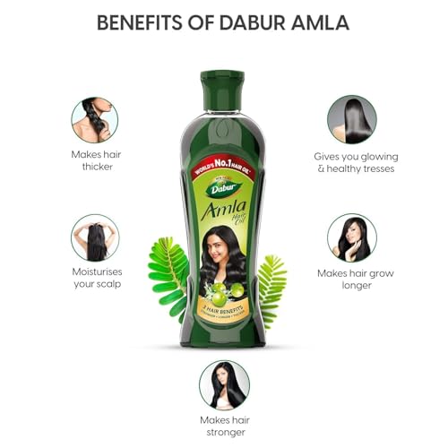 Dabur Amla Hair Oil 550ml x 2 - Image 4