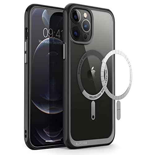 SUPCASE for iPhone 13 Pro Max Case (Unicorn Beetle Mag), [Compatible with MagSafe] [Military-Grade Protection] Protective Slim Clear Magnetic Shockproof Phone Case for iPhone 13 Pro Max, Bla