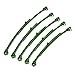 Produktbild 10x Rankhilfe Pflanzstab Pflanzstäbe Pflanzenstütze Rankstab Stange Stab Tomatenstäbe Verbinder Pflanzstabverbinder 90-180cm zur Auswahl (Verbinder-Set (5 Stück)) von rg-vertrieb
