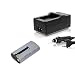 Produktbild Akku + Ladegerät für KODAK EasyShare Z1012 IS, Z1015 IS, Z1085 IS, Z1485 IS, Z612, Z712 IS, Z812 IS Zoom, Z8612 IS, Z885, Zx1 Klic-8000 Klic8000 / Ricoh Caplio R1, R1S, R1V, R2, RZ1 DB-50