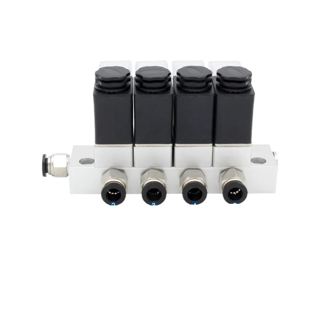 Électrovanne 2V025 NC AC220V à combinaison multiple pour air