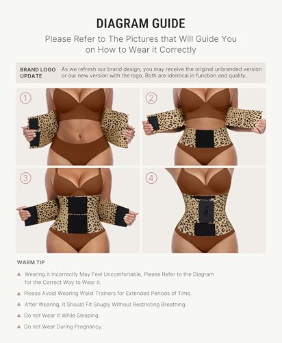 Image of FeelinGirl Waist Trainer Belt Waist Cincher Trimmer Ab Belt Tummy Control Body Shaper with Triple Wrap Women and Men