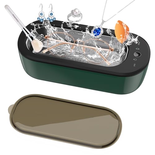 Nettoyeur à Ultrasons 45kHz 360° - Pour Lunettes, Bijoux, Etc. (Neuf)