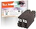 Produktbild Peach E78/79 Doppelpack Druckerpatronen XL 2 x schwarz ersetzt Epson No. 79XL bk*2, C13T79014010*2 für z.B. Epson WorkForce Pro WF -4600, Epson WorkForce Pro WF -4630 DWF