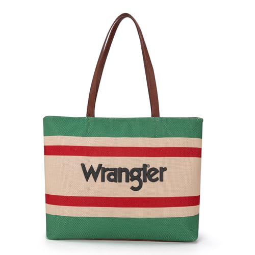 Grand sac fourre-tout Wrangler zippé pour femme grand format