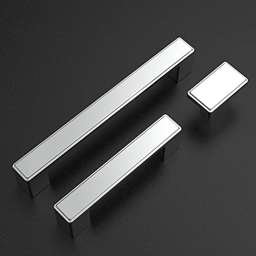 Aootoch 10 Pack 5 Inch Kitchen Cabinet Handles Polished Chrome Cabinet Pulls Kitchen Cabinet Hardware Kitchen Handles For Cabinets Cupboard Handles #TOP3