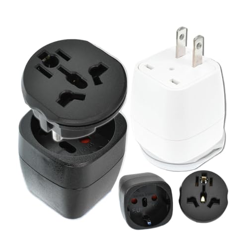 Adaptateur convertisseur de chargeur de prise secteur 10A blanc EU-6-wn-18