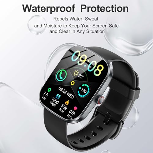 Oshmirian 6Pack Screen Protector for Soudorv T70 1.91inch Smart Watch– 6H TPU Film,Anti-Scratch,Anti-Fingerprint,Bubble-Free,Shatterproof,Dustproof,Touch Sensitive,Full Protection for Watch Display by Oshmirian - Used condition - Image 7