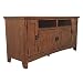 Ashley Furniture Signature Design - Cross Island TV Stand - 60in with 3 Cabinets and 2 Cubbies - Vintage Casual - Medium Brown