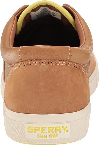 Sperry Men's Striper PLUSHWAVE CVO Sneaker, TAN, 8.5 | Image 2