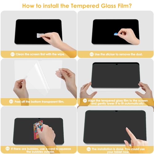 Protector de pantalla para iPad 10.9 y 11 pulgadas pack 2 miniatura 7