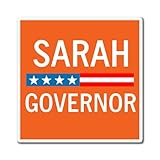 Sarah Huckabee Sanders Magnet Orange Sarah Huckabee Sanders for Arkansas Governor Car Magnet Bumper Sticker USA Made