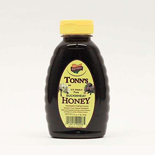 Miel Pura Tonn's Buckwheat Grado A 16 oz Botella