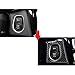 Xotic Tech Engine Start Stop Push Start Button Frame Cover Sticker, Real Carbon Fiber w/Tri Color, Compatible with BMW 3 Series F30 F31 2012-2018 GT F34 2014-2018, 4 Series F32 F33 F36 2014-2019
