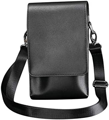 joyMerit Pro Barber Scissors Holster Hairdressing Holder Pouch Leather Waist Bag - Black
