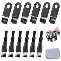 12pcs Rasierer Pinsel 6 Pcs Rasierer Reinigungsbürste, Mini bürste und Aufbewahrungsbox, Elektrorasierer Reinigungsbürste, für Entfernen Bartreste und Staub