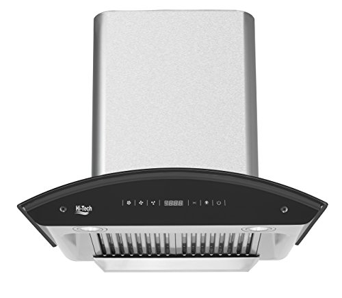 Hi-Tech Kitchen Chimney, Auto Clean, Touch Control with Baffle Filter 60 cm, 1000 m3/h