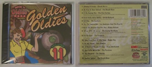 Rock n Oldies Café, Golden Oldies Volume 11 [Audio CD] Chuck Berry; Beach Boys; Five Satins; Little