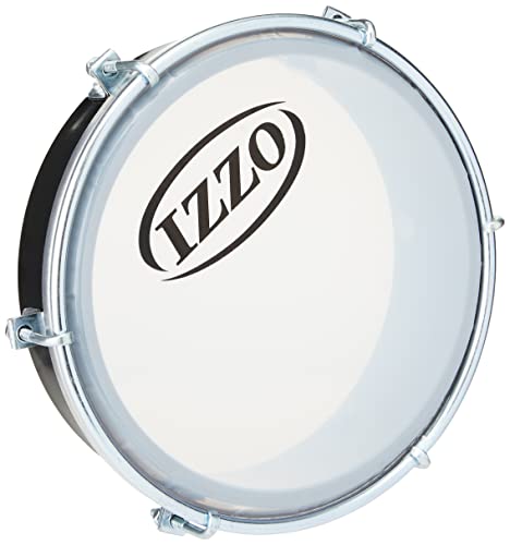 Izzo 6553 6-Inch ABS Tamborim - Black