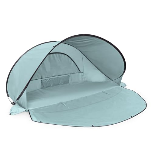 Picnic TIME Manta Portable Beach Tent, Fully-Assembled Pop...