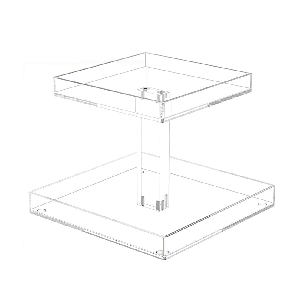 Hanabitx 2-Tier Perfume Organizer For Dresser And Countertop 2-Tier Perfume Tray Storage Rack