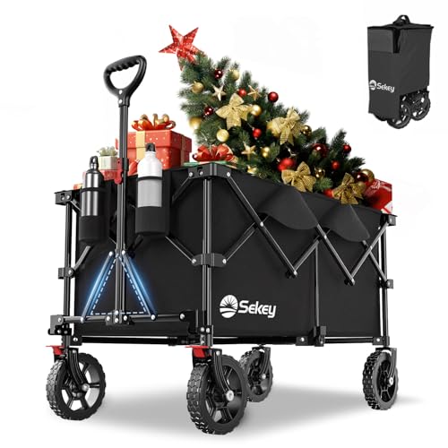 Sekey XXL Plus Bollerwagen Faltbar 200L 150KG