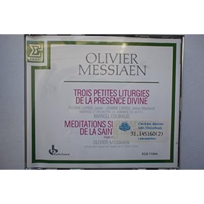 Olivier Messiaen - trois petites liturgies de la presence divine